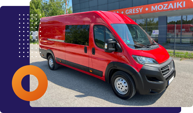 Bus dostawczy - Fiat Ducato zabudowa brygadówka